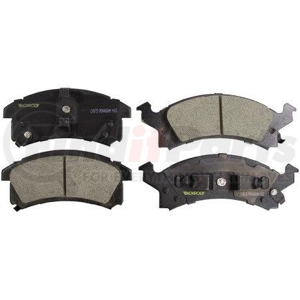 Monroe CX673 Total Solution Ceramic Brake Pads