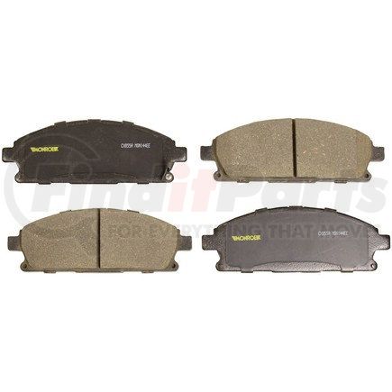 Monroe CX855A Total Solution Ceramic Brake Pads