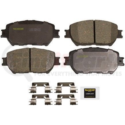 MONROE CX908 - total solution ceramic brake pads | total solution ceramic brake pads | disc brake pad set