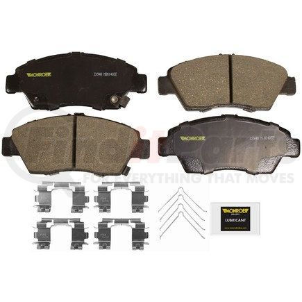 MONROE CX948 - total solution ceramic brake pads | total solution ceramic brake pads | disc brake pad set