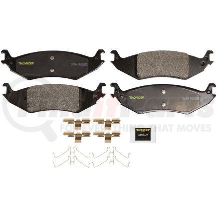 Monroe DX1046 Total Solution Semi-Metallic Brake Pads
