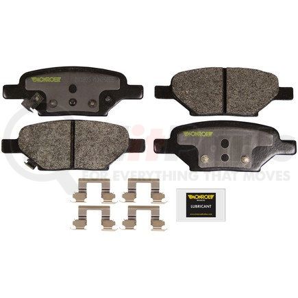 Monroe DX1033 Total Solution Semi-Metallic Brake Pads