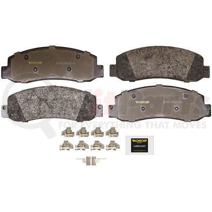 Monroe DX1069A Total Solution Semi-Metallic Brake Pads