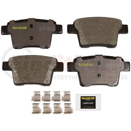Monroe DX1071 Total Solution Semi-Metallic Brake Pads
