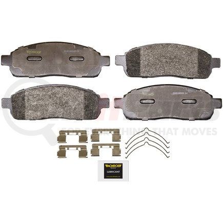 Monroe DX1083 Total Solution Semi-Metallic Brake Pads
