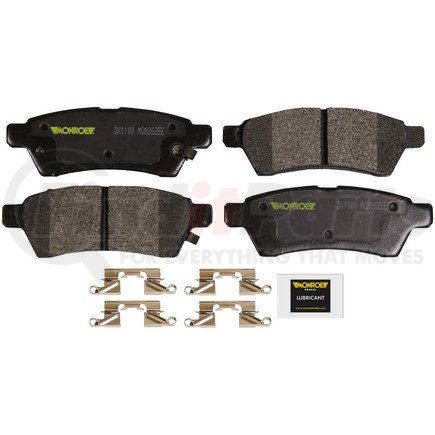 Monroe DX1100 Total Solution Semi-Metallic Brake Pads