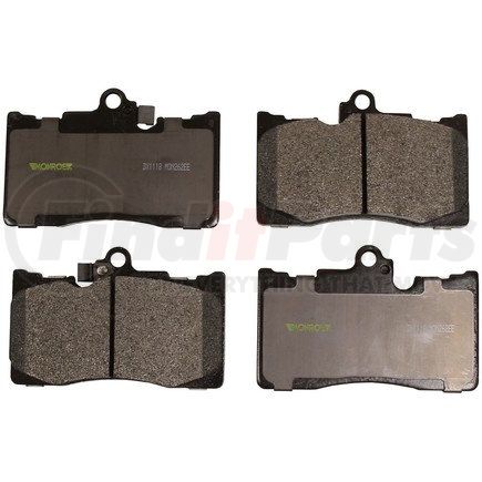 Monroe DX1118 Total Solution Semi-Metallic Brake Pads