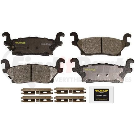 Monroe DX1120 Total Solution Semi-Metallic Brake Pads