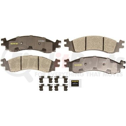 Monroe DX1158 Total Solution Semi-Metallic Brake Pads