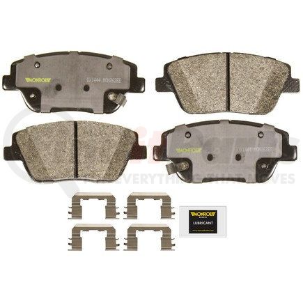 Monroe DX1444 Total Solution Semi-Metallic Brake Pads