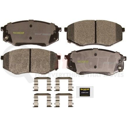 Monroe DX1447 Total Solution Semi-Metallic Brake Pads