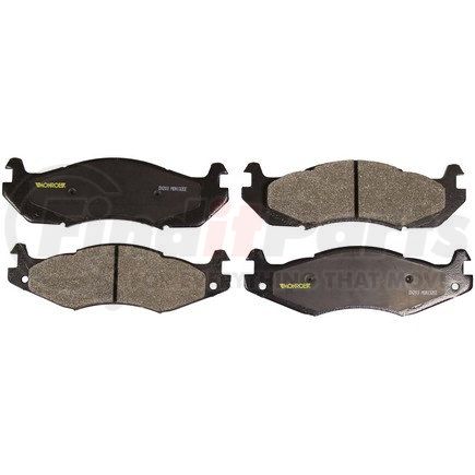 Monroe DX203 Total Solution Semi-Metallic Brake Pads