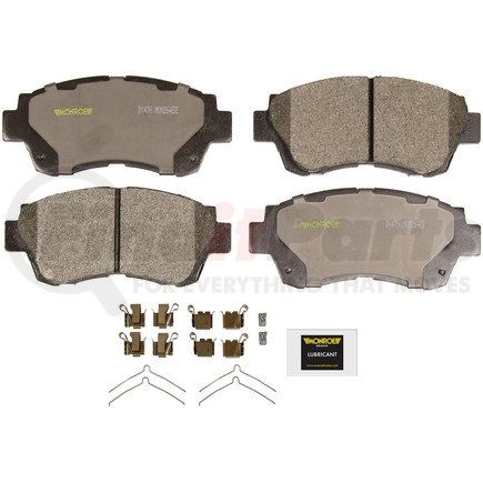 Monroe DX476 Total Solution Semi-Metallic Brake Pads