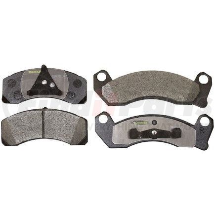 Monroe DX499A Total Solution Semi-Metallic Brake Pads