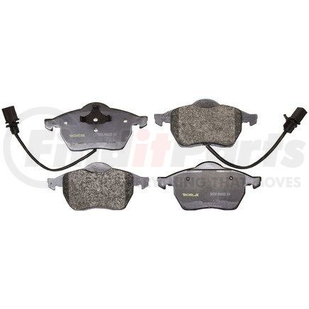Monroe DX555A Total Solution Semi-Metallic Brake Pads