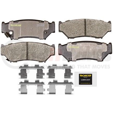 Monroe DX556 Total Solution Semi-Metallic Brake Pads