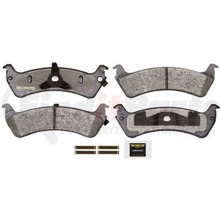 Monroe DX667 Total Solution Semi-Metallic Brake Pads
