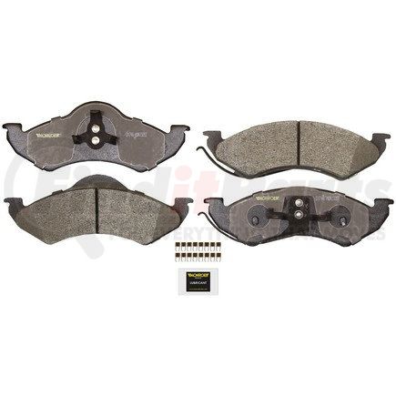 Monroe DX746 Total Solution Semi-Metallic Brake Pads