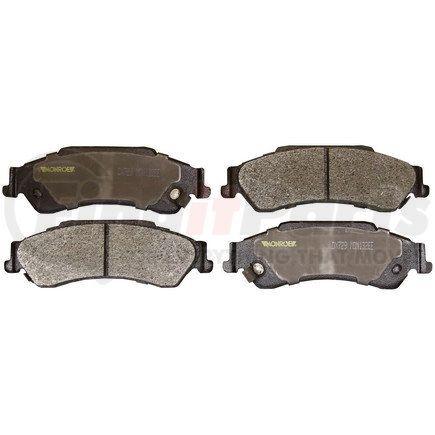 Monroe DX729 Total Solution Semi-Metallic Brake Pads
