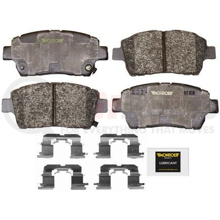 Monroe DX822 Total Solution Semi-Metallic Brake Pads