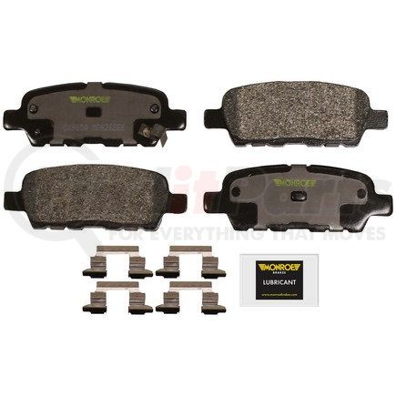 Monroe DX905A Total Solution Semi-Metallic Brake Pads
