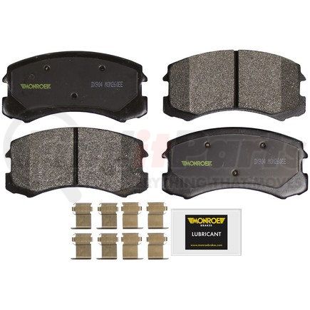 Monroe DX904 Total Solution Semi-Metallic Brake Pads