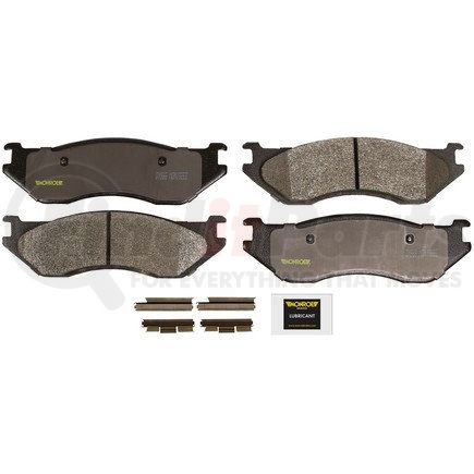 Monroe DX966 Total Solution Semi-Metallic Brake Pads
