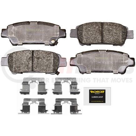 Monroe DX995 Total Solution Semi-Metallic Brake Pads