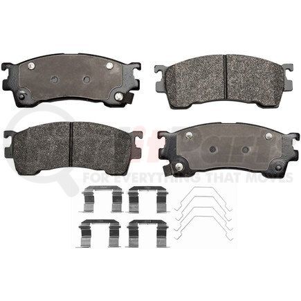Monroe FX637 ProSolution Semi-Metallic Brake Pads