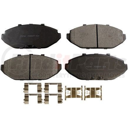 Monroe FX748 ProSolution Semi-Metallic Brake Pads