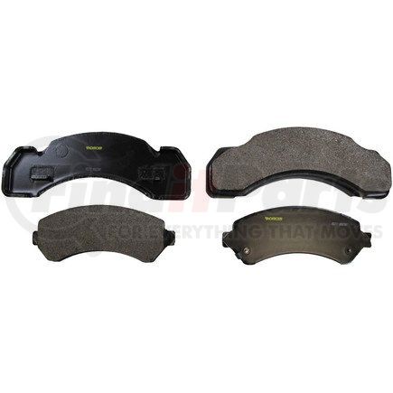 MONROE HDX717 - severe solution brake pads | severe solution brake pads | disc brake pad set