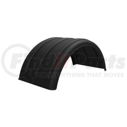 MINIMIZER 10001870 - dual fender for 22.5 tire black | dual fender for 22.5 tire black
