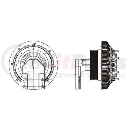 Horton 99A8306 Engine Cooling Fan Clutch