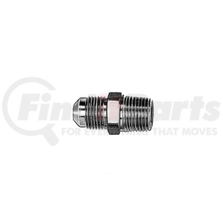 Velvac 14808 SAE 45° Flare Fitting, Male Connector, Brass, 5/8" x 1/2", 7/8" -14 Thread