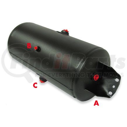 Velvac 35105 Air Tank, 9-1/2" x 22-1/2", 1488 cubic inch capacity