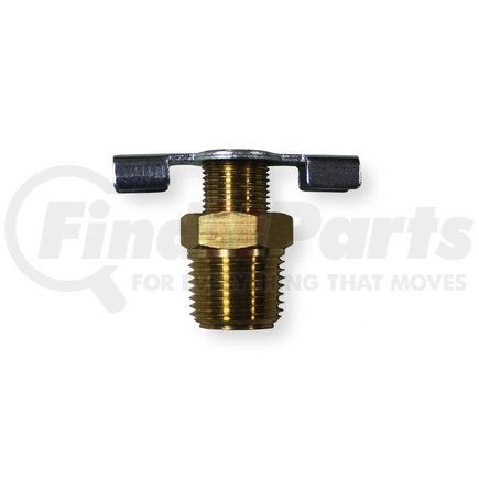 Velvac 36019 Air Tank Drain Cock, Back Seating, 1/4" MPT