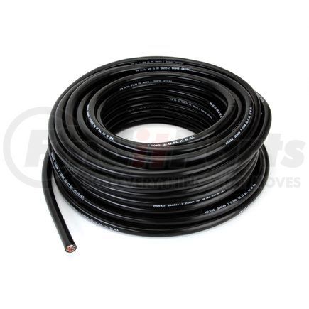 Velvac 50019 Seven-Way Conductor Cable, Black Jacketed, 100' Coil, 6/12, 1/10 Gauge