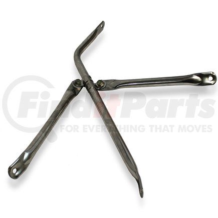 Velvac 713993 Crossview Mirror Mounting Bracket - Bracket Only, Stainless Steel, 1992 & Newer GM G-Van, for 716909