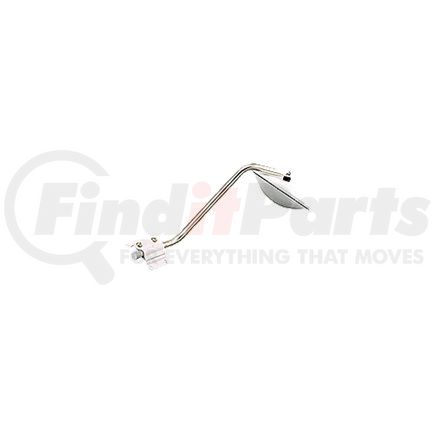 Velvac 714147 Crossview Mirror Assembly - Rear Cross View Mirror, 8.5" Diameter Convex