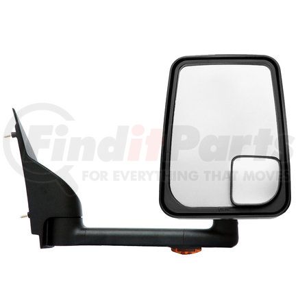 VELVAC 714544 - 2020 standard door mirror - black, 102" body width, standard head, passenger side | door mirror