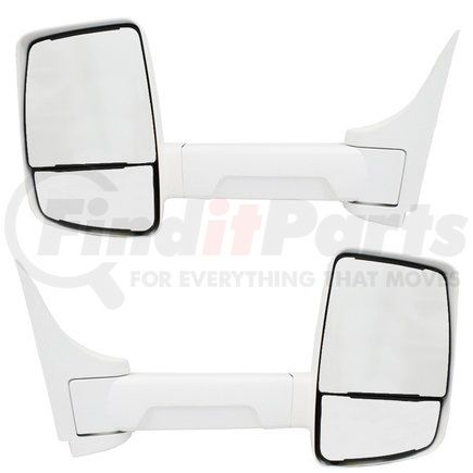 VELVAC 715926 - 2020xg series door mirror - white, 102" body width, driver and passenger side | door mirror