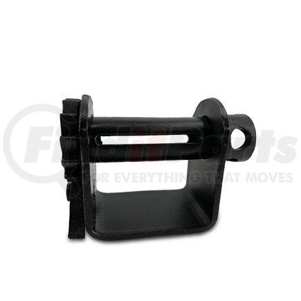 Torque Parts TR3229-TW Tool Winch - Weld-On, Painted Black, for use with 2" straps for HD Tie Down Applications