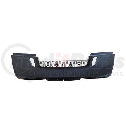 Torque Parts TR573-FRB Black Full Bumper, without Fog Light Holes, for 2018+ Freightliner Cascadia Trucks