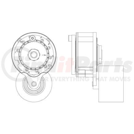 KIT MASTERS 689448 - accessory drive belt tensioner | polyforce belt tensioner | accessory drive belt tensioner