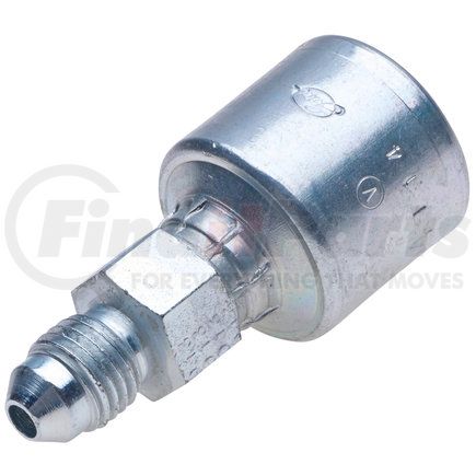 Gates G25165-0406 Hydraulic Coupling/Adapter - Male JIC 37 Flare (MegaCrimp)