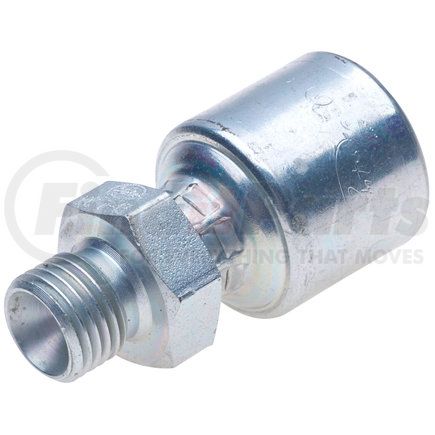Gates G25810-1212 Hydraulic Coupling/Adapter - Male British Standard Parallel Pipe (MegaCrimp)