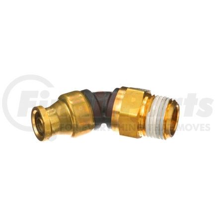 Gates G31122-0604C Hydraulic Coupling/Adapter - Composite Air Brake to Male Pipe Swivel - 45