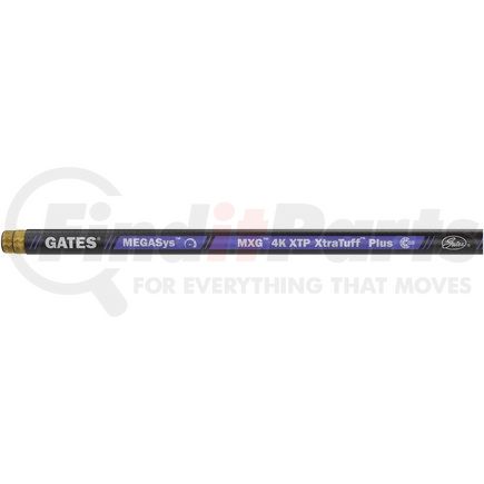 Gates 70518 Hydraulic Hose - MXG 4K Wire Braid Hose - SAE 100R12 - XtraTuff Plus Cover