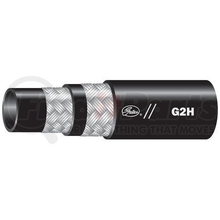 Gates 85428 Hydraulic Hose - Global G2H High-Temp 2-Wire Braid Hose - Type AT
