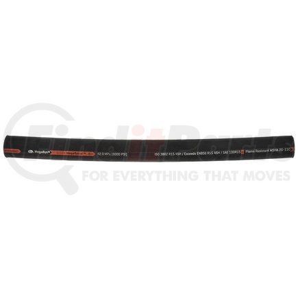 Gates 85469 Hydraulic Hose - Black, 1.53" Outside Diameter, Synthetic Rubber